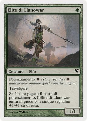 Llanowar Elite (Italian) - "Elite di Llanowar"