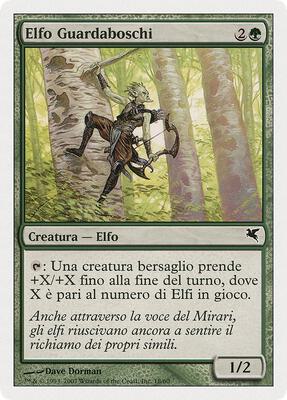 Timberwatch Elf (Italian) - "Elfo Guardaboschi"