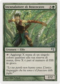 Wirewood Channeler (Italian) - "Canaliseur de Brinbois"