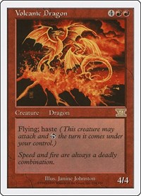 Volcanic Dragon (Classic Sixth Edition)