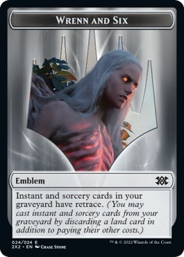 Emblem - Wrenn and Six // Monk Double-Sided Token