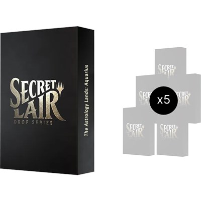 Secret Lair Drop: Astrology Lands (Aquarius) Bundle - Non-Foil Edition
