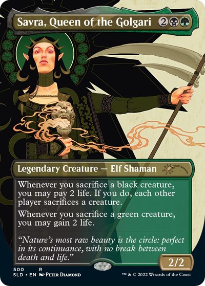 Savra Queen of the Golgari