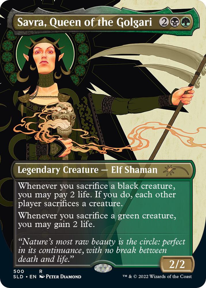 Savra, Queen of the Golgari - Secret Lair Drop Series - Magic: The