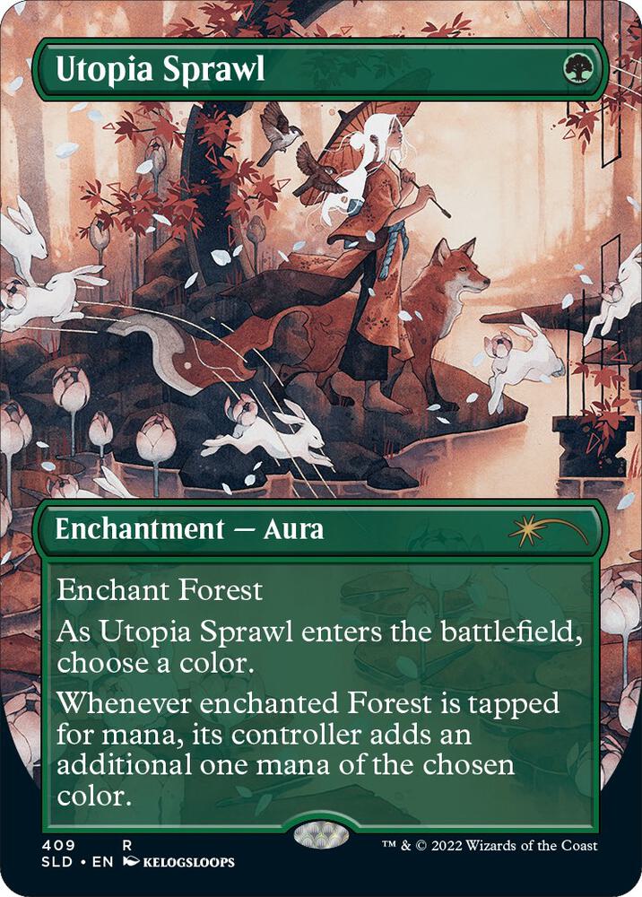 Utopia Sprawl (Borderless) - Secret Lair Drop Series - Magic: The