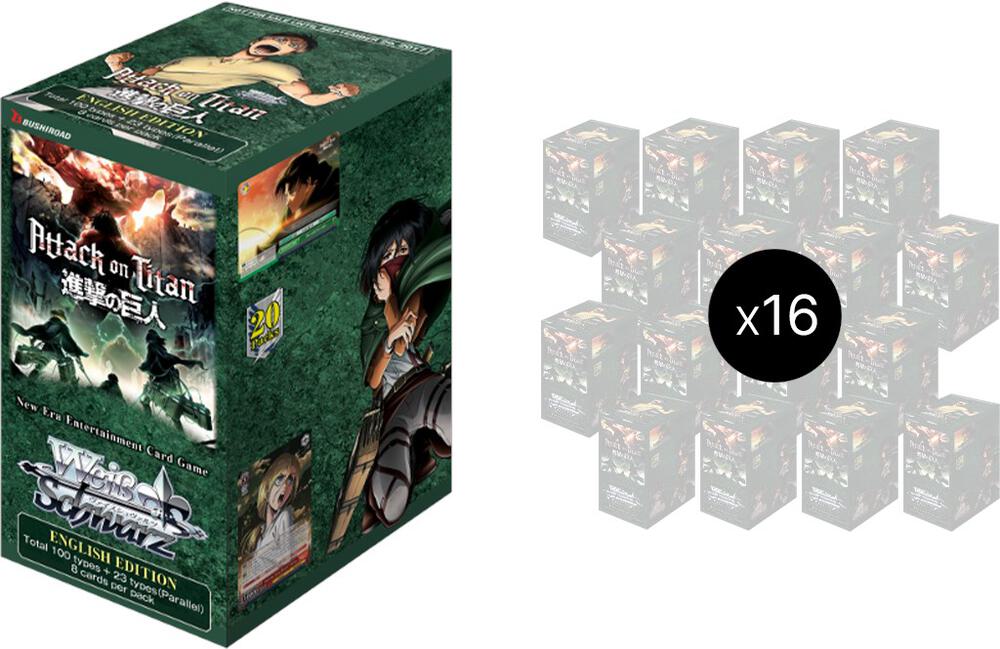 Attack on Titan Vol. 2 Booster Box Case - Attack on Titan Vol. 2