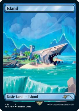 Island (449) - Secret Lair Drop Series - Magic: The Gathering