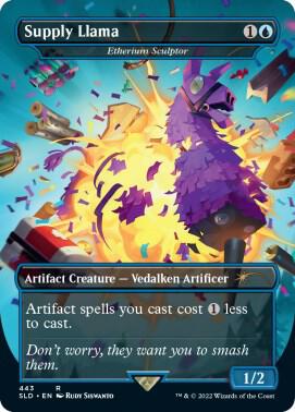 Supply Llama - Etherium Sculptor - Secret Lair Drop Series - Magic