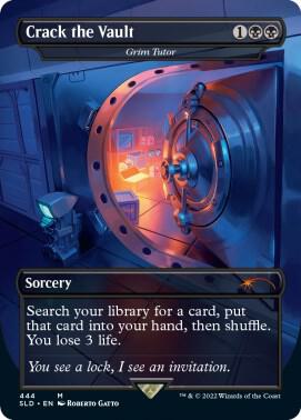 Crack the Vault - Grim Tutor - Secret Lair Drop Series - Magic