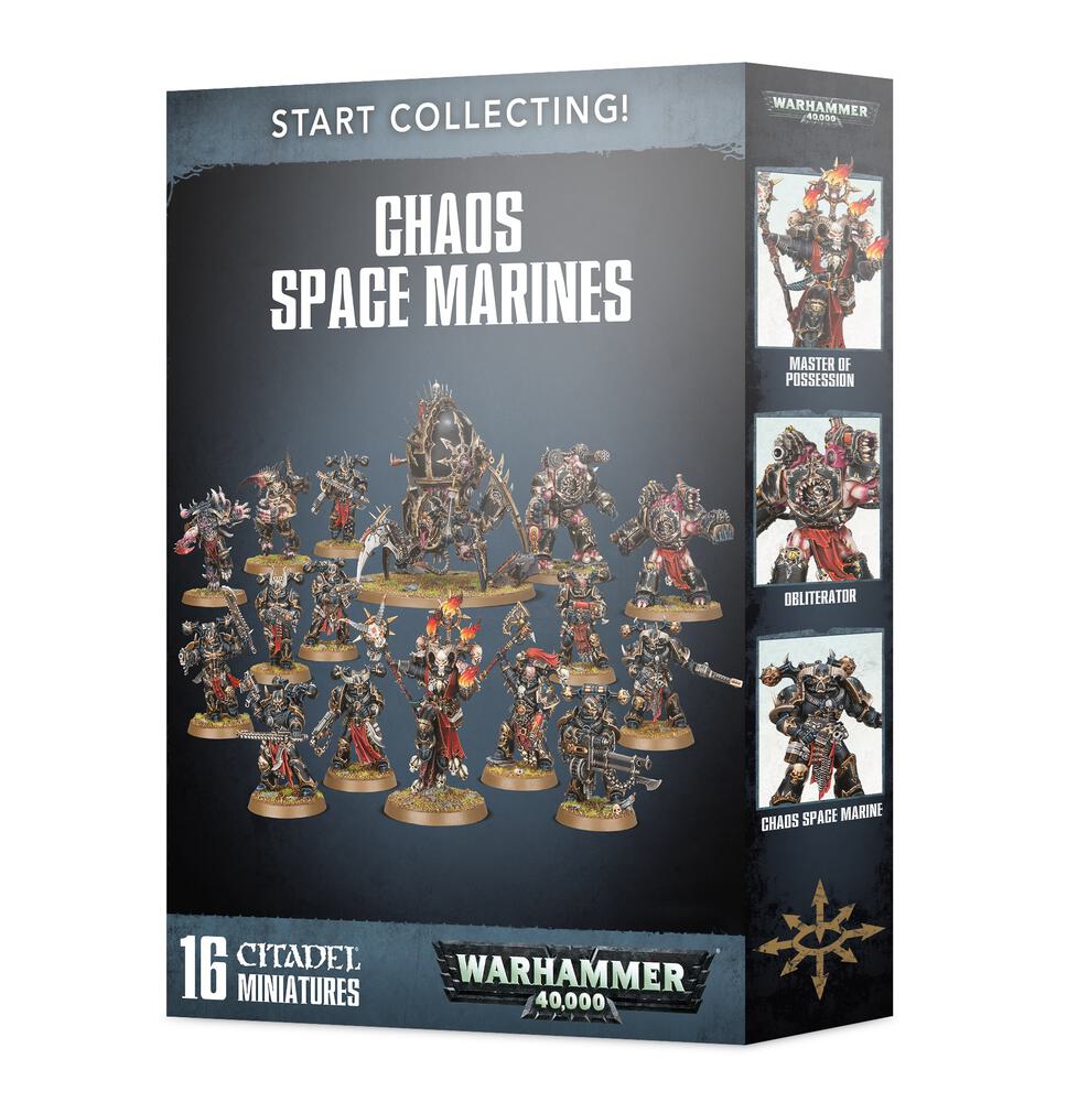 Warhammer: 40K - Start Collecting! Chaos Space Marines - Warhammer