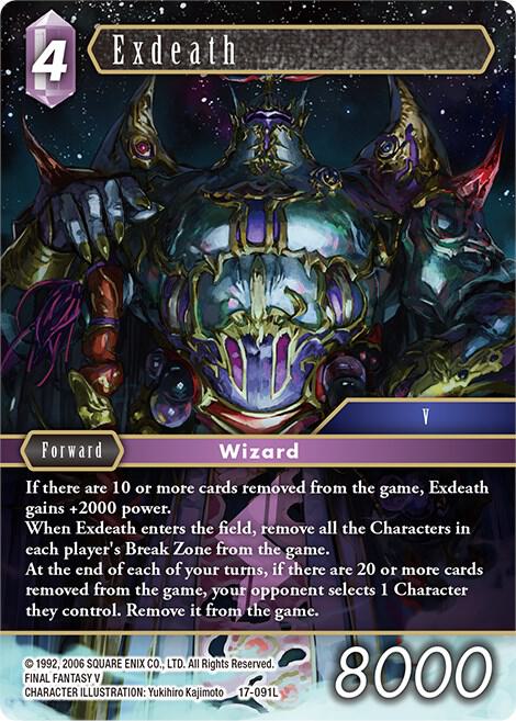 Exdeath - Rebellion's Call - Final Fantasy TCG - TCGplayer.com