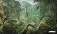 GamerMats Playmat - Forest (Premium Black Stitched) · GamerMats Playmats