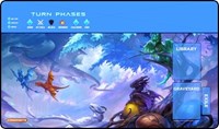 GamerMats Playmat - Circle of Life with Magic Compatible Zones · GamerMats Playmats