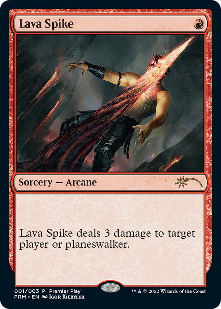Lava Spike - Pro Tour Promos - Magic: The Gathering - TCGplayer.com