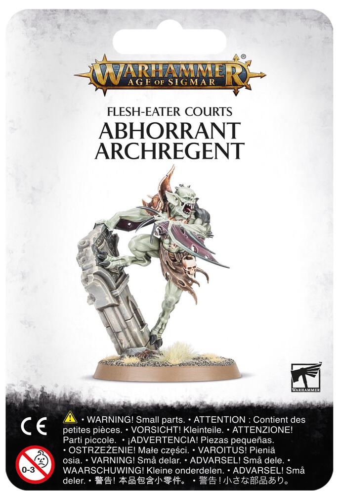 Warhammer Age Of Sigmar: Flesh-Eater Courts Abhorrant Gorewarden Miniature - New, Unassembled