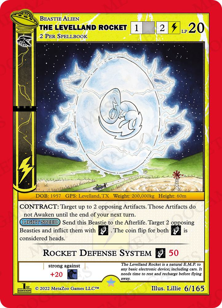 The Levelland Rocket - UFO: First Edition - MetaZoo - TCGplayer.com