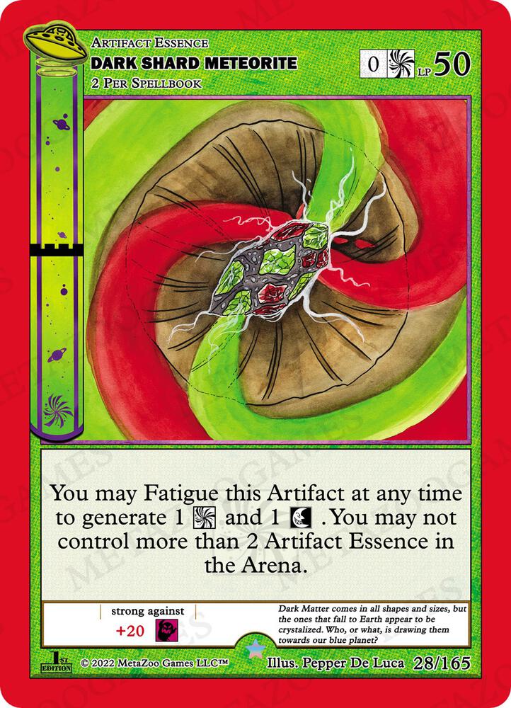Dark Shard Meteorite - UFO: First Edition - MetaZoo - TCGplayer.com
