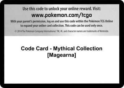 Code Card - Mythical Collection [Magearna]