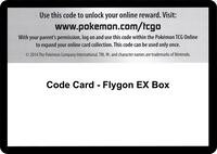Code Card - Flygon EX Box · XY - Primal Clash · #— · Normal