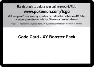 Code Card - XY Booster Pack