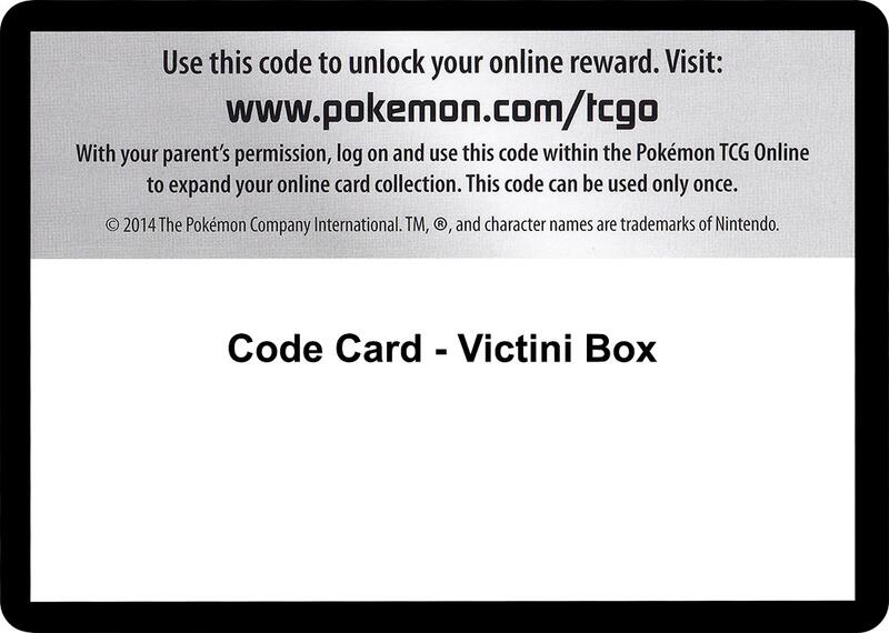 Code Card - Victini Box  from Black and White