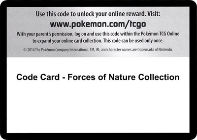 Code Card - Forces of Nature Collection