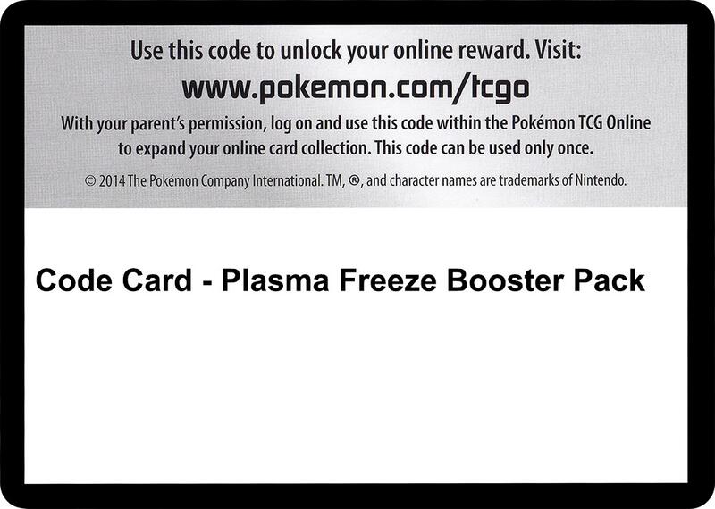 Code Card - Plasma Freeze Booster Pack  from Plasma Freeze
