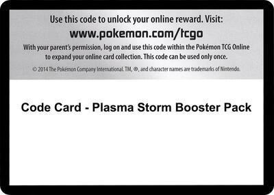 Code Card - Plasma Storm Booster Pack