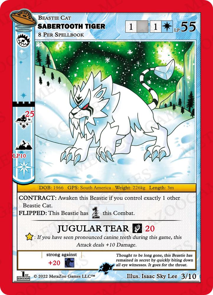 Sabertooth Tiger