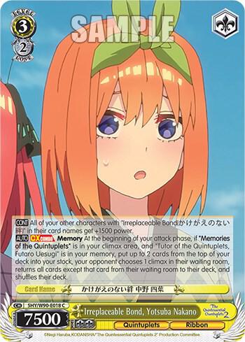 Irreplaceable Bond, Yotsuba Nakano