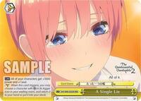 A Single Lie (RRR) (5HY/W90-E020R RRR) card
