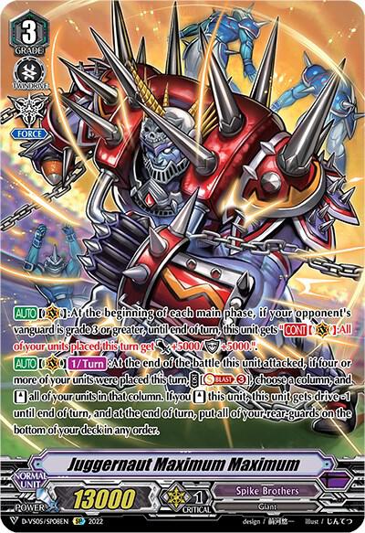 Juggernaut Maximum Maximum (SP)