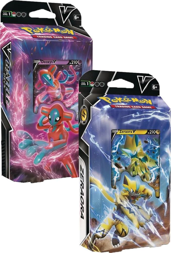 Deoxys V / Zeraora V Battle Decks [Set of 2] - Miscellaneous Cards