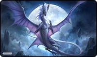 GamerMats Playmat - White Dragon of the Night · GamerMats Playmats