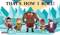 GamerMats Playmat - That's How I Roll! · GamerMats Playmats