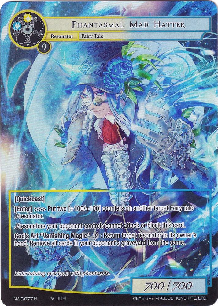 Phantasmal Mad Hatter (Full Art)