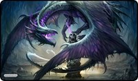 GamerMats Playmat - Dragon Knight (Premium White Stitched) · GamerMats Playmats