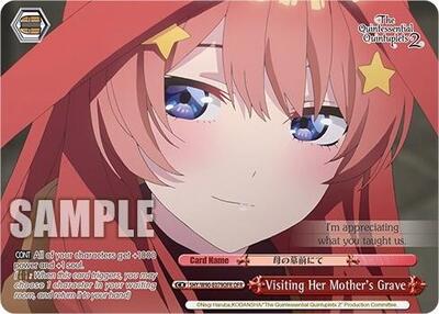 Visiting Her Mother's Grave (OFR) card