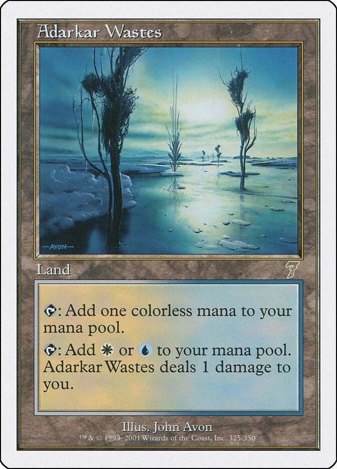 Adarkar Wastes - 7th Edition - Magic: The Gathering