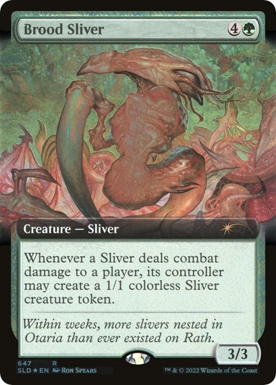 Brood Sliver Extended Art