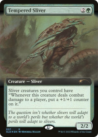 Tempered Sliver Extended Art