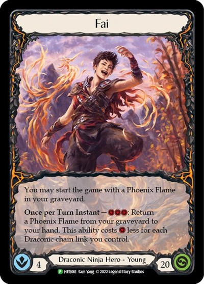 Fai - HER061 Flesh and Blood: Promo Cards card price