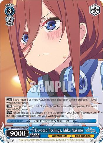 Devoted Feelings, Miku Nakano