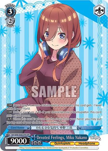 Devoted Feelings, Miku Nakano (OFR) - The Quintessential