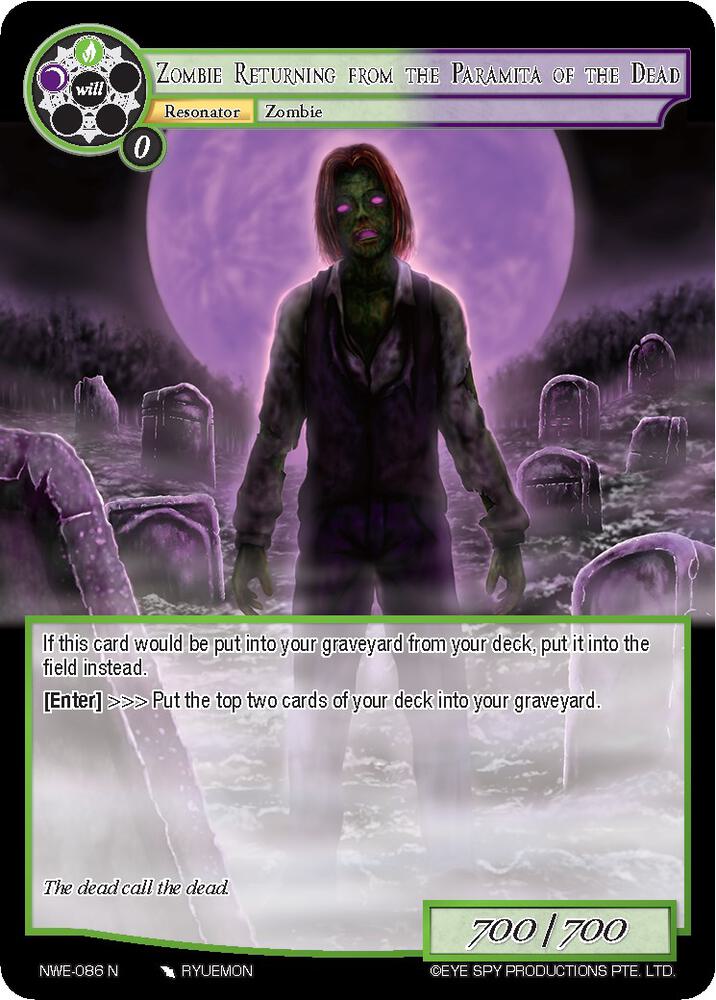 Zombie Returning from the Paramita of the Dead