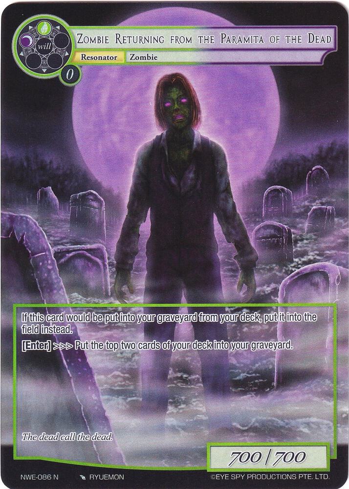Zombie Returning from the Paramita of the Dead (Full Art)