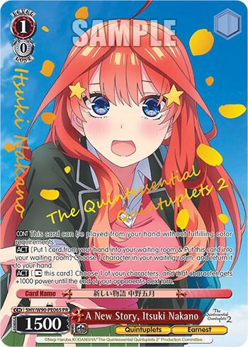 A New Story, Itsuki Nakano (Foil)