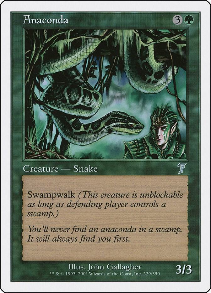 Anaconda - 7th Edition - Magic: The Gathering - TCGplayer.com Anaconda - 7th Edition - Magic: The Gathering - TCGplayer.com