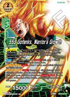 SS3 Gotenks, Warrior's Growth (Silver Foil) - Dawn of the Z
