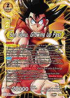 Son Goku, Growing Up Fast (Silver Foil) - Dawn of the Z-Legends